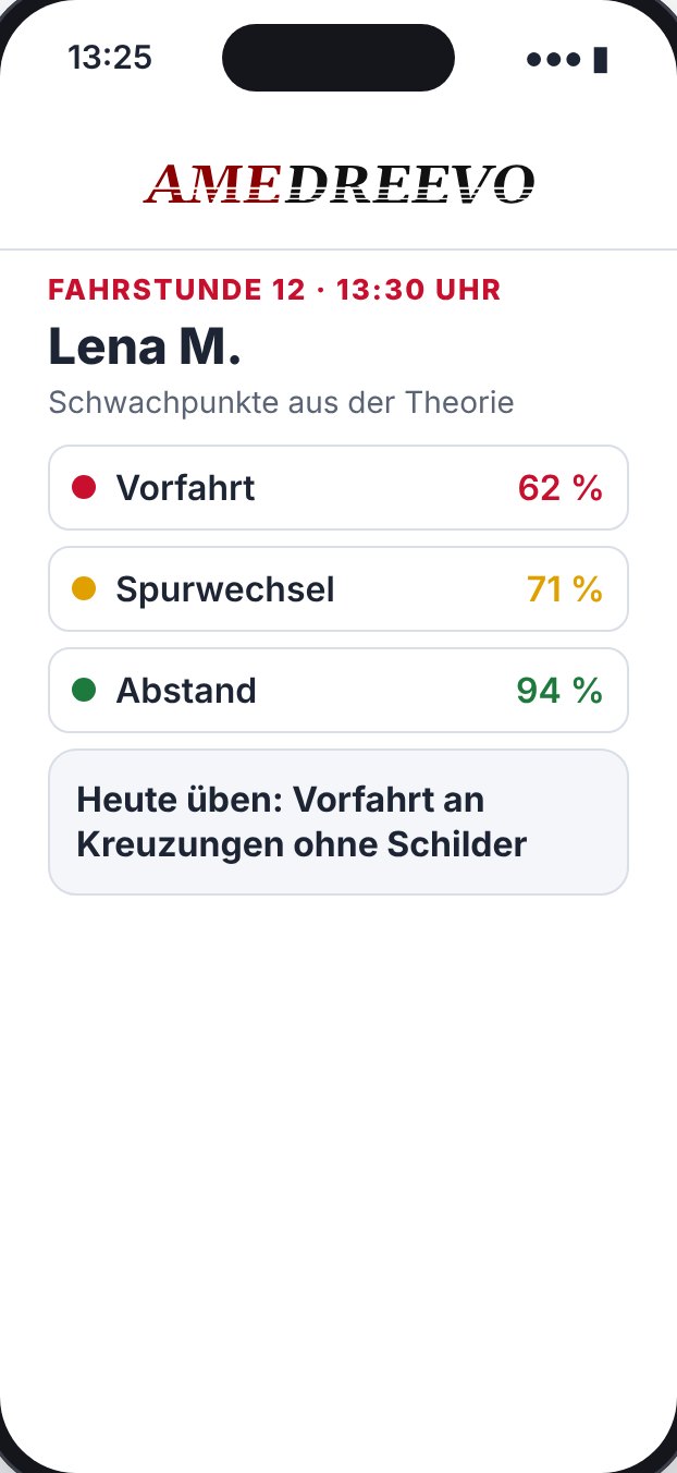 Brücke zur Fahrstunde mit den Schwachpunkten aus der Theorie